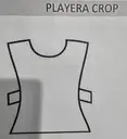 PLAYERA COSTADO CORTO 25