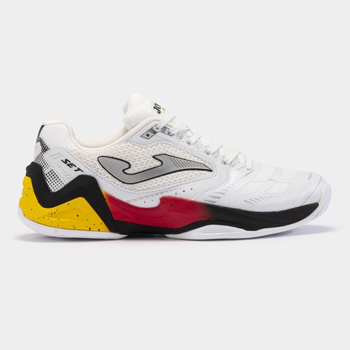 T.SET WHITE RED