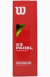 PELOTA WILSON X3 PADEL 